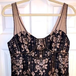 Nanette Lepore Mini Silk Beaded Dress